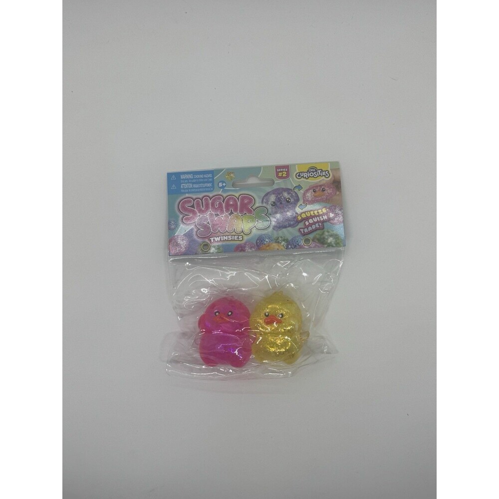 New Sugar Swaps Twinsies Glitter Squishy ORB Curiosities Series 2 Ducks